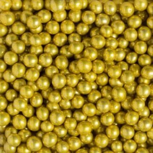 Suikerparels Maxi Goud - 100 g