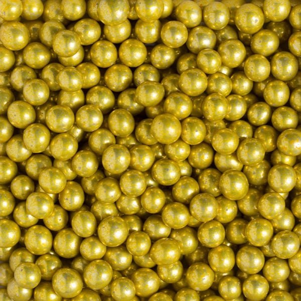 Suikerparels Maxi Goud - 100 g