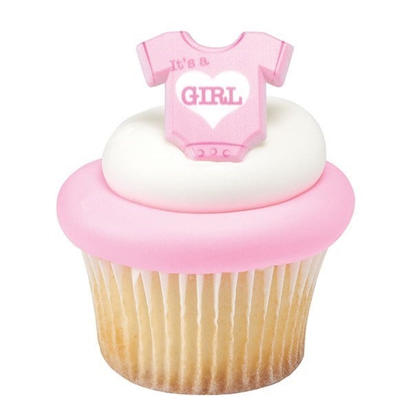 Decoratie Ringen It's a Girl - Afbeelding 2