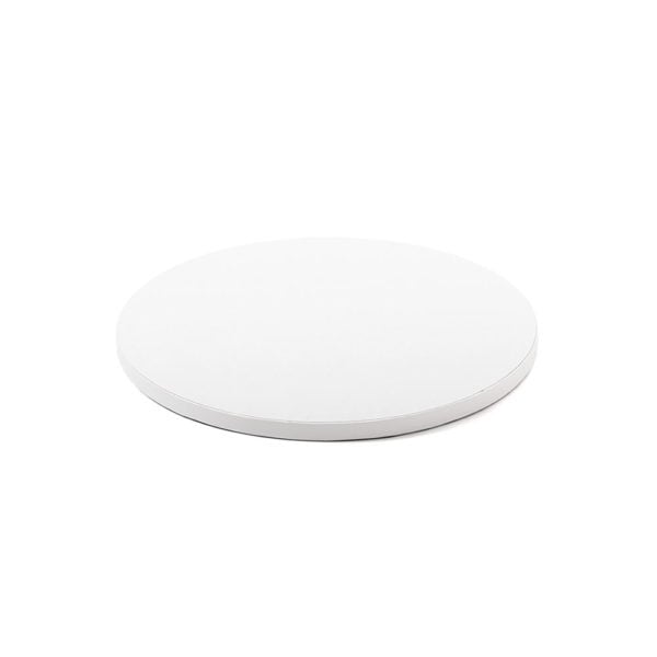 Taart Onderlegger / Drum Wit 25cm