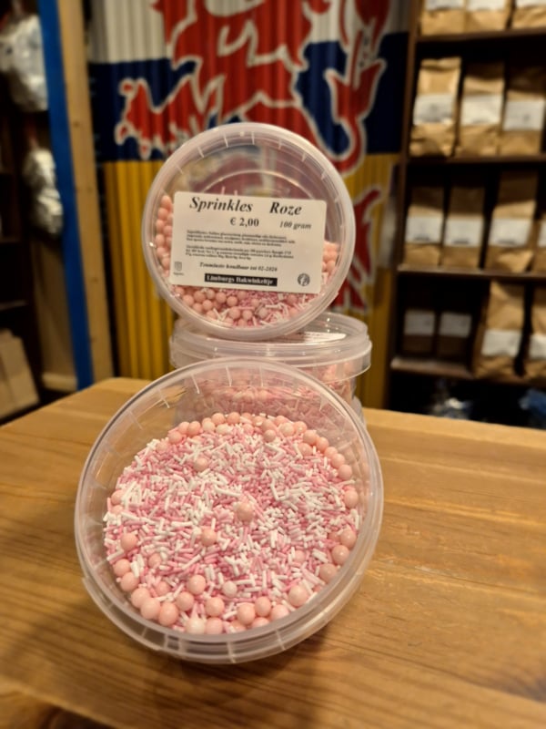 Sprinkles Geboorte Roze - 100 g