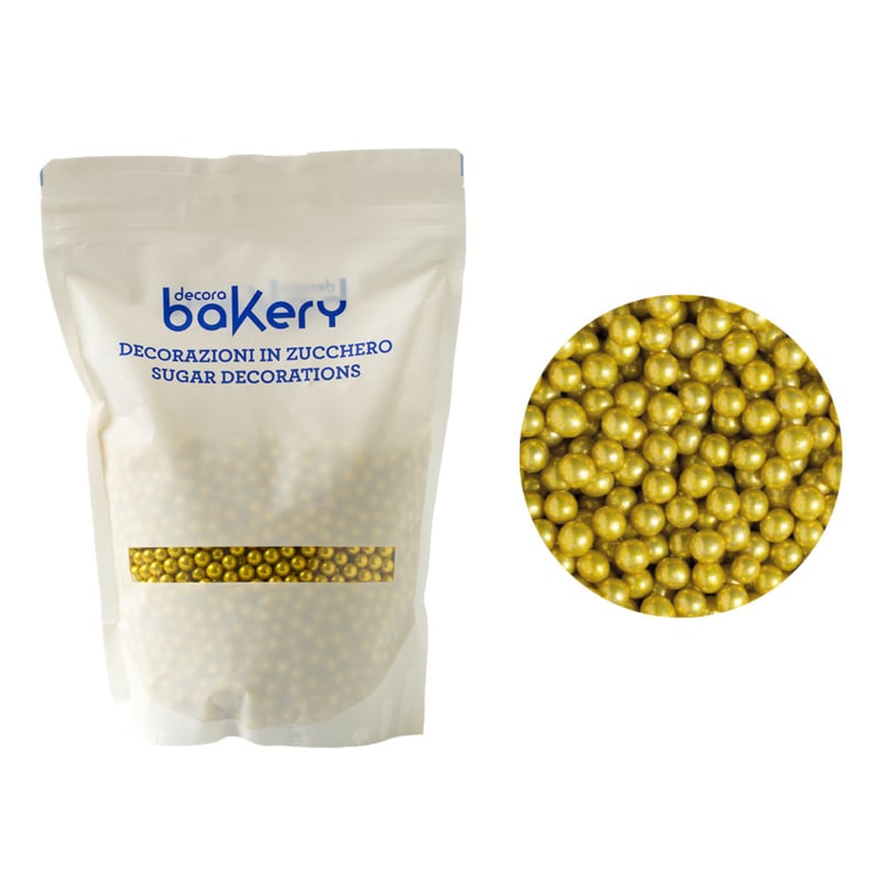 Suikerparels Maxi Goud - 1 Kg