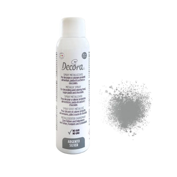 Decora Spuitverf Zilver - 150 ml