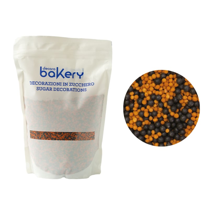 Musketzaad Oranje / Zwart 100gr.