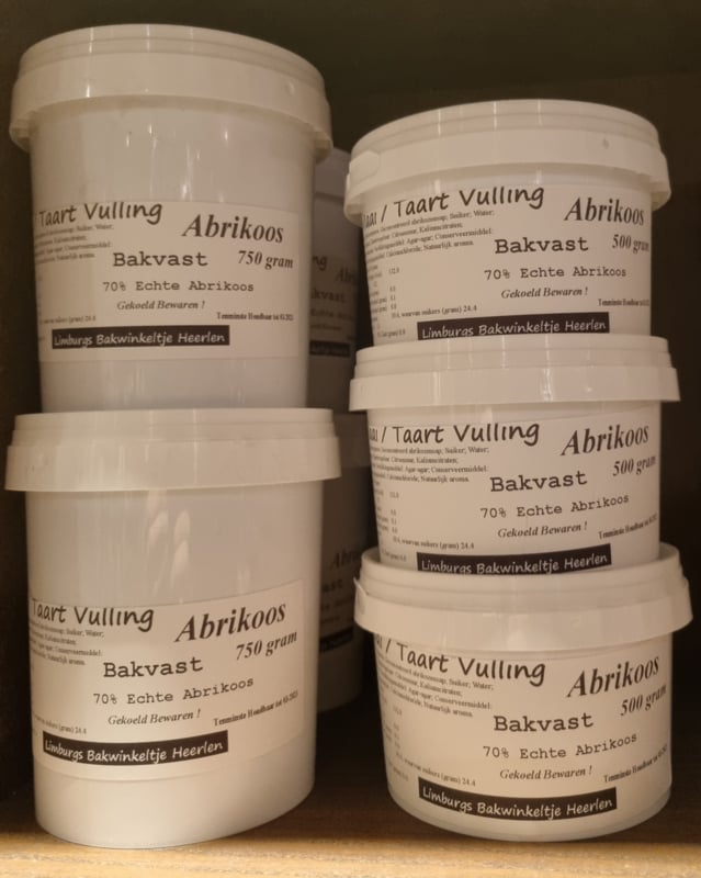 Taart- en Vlaaivulling Abrikoos - 500 g