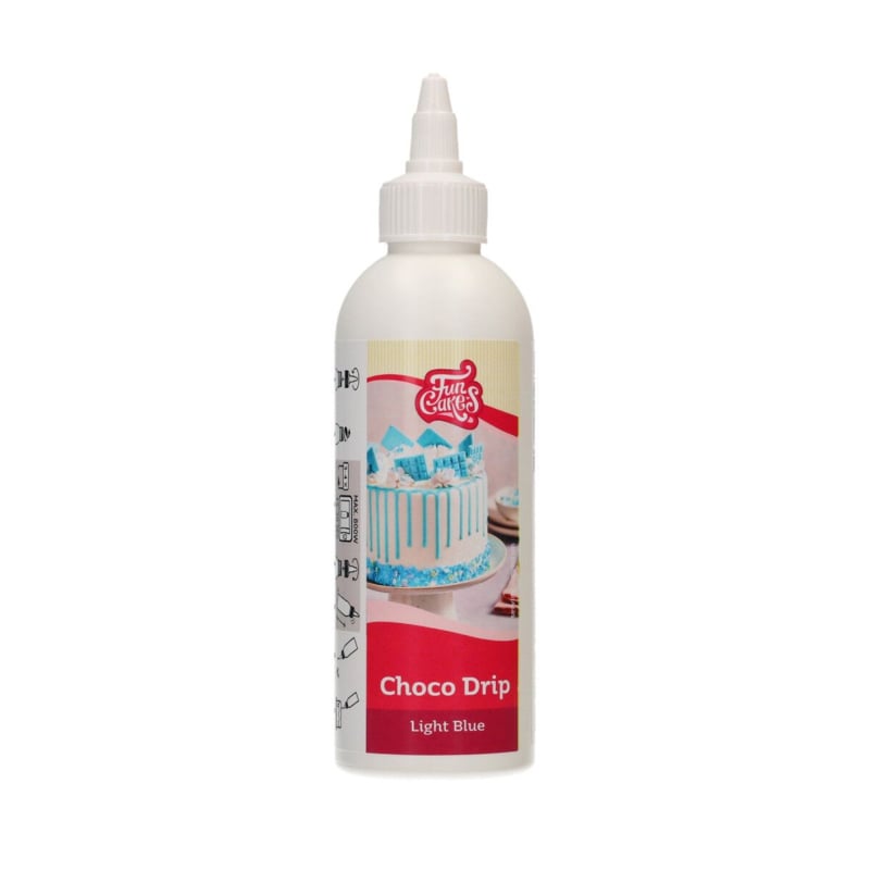 FunCakes Choco Drip – Lichtblauw