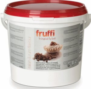 Taart- en Vlaaivulling Fruffi Rum-Rozijn Plus - 6 Kg