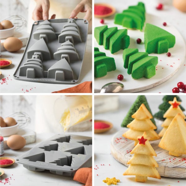 Kerstbomen siliconen mal - Afbeelding 3