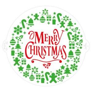 Stencil Merry Christmas