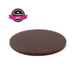 Taart Onderlegger / Drum Bruin 35 cm