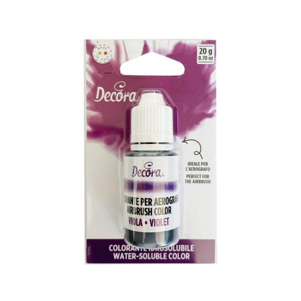 Decora Airbrush Kleurstof Paars - 15 g