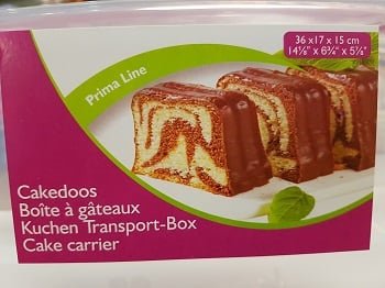 Cake Bewaar Doos - Afbeelding 2
