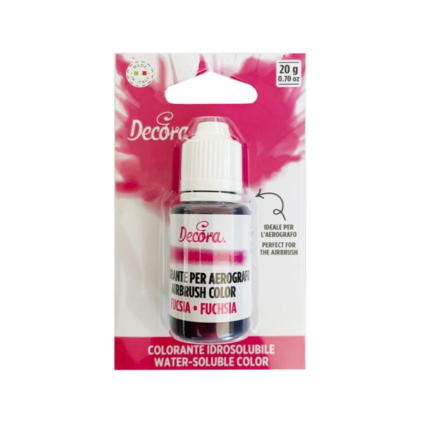 Decora Airbrush Kleurstof Fuchsia - 15 g