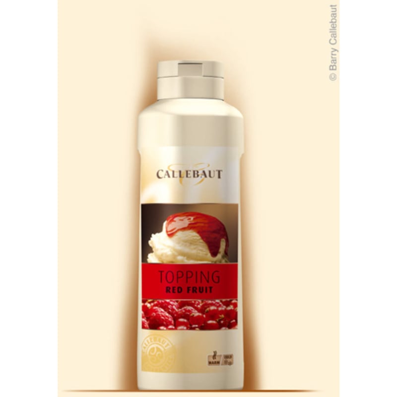 Callebaut Rood Fruit Topping - 1 Kg
