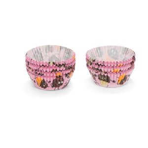 Muffin Vormpjes 5cm donker roze