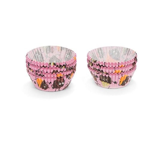Muffin Vormpjes 5cm donker roze