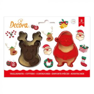 Uitstekers Kerstman en rendier