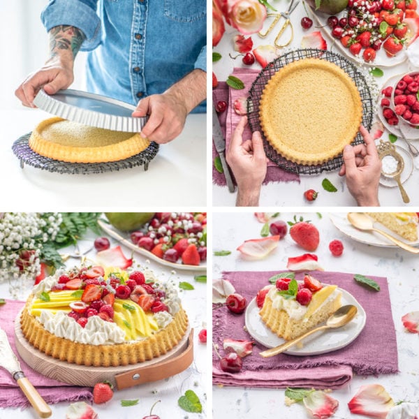 Vlaai / Taartpan met diepe rand 28cm "Decora" - Afbeelding 3